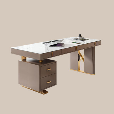 Bureau multifonctionnel moderne et minimaliste