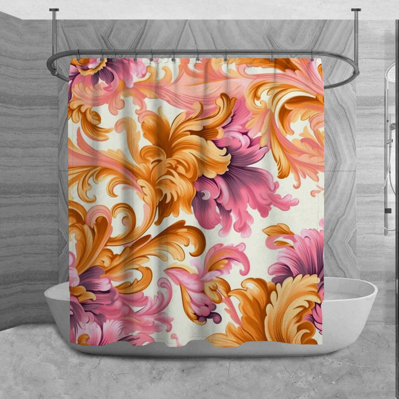 Rideau de douche Zyler, H 73 po x l 70 po