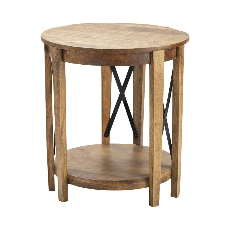Laarni Solid Wood End Table