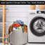Fabric Laundry Basket with Handles-351072747