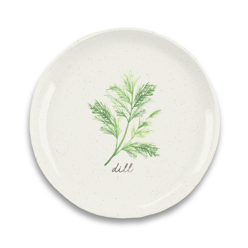 Lodd Herbs 8.5" Melamine Salad Plate