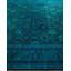 Tapis bleu noué à la main de conception unique Holsworth - bleu