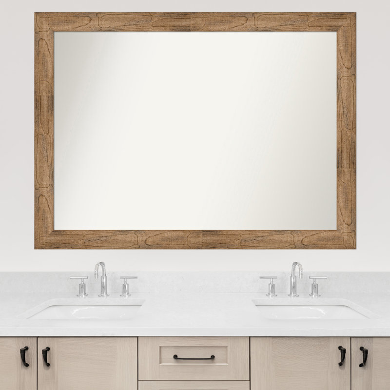 Timmy Solid Wood Wall Mirror, 36.5" x 49.5", Rectangle