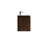 30" Patented Folding Wall-Mounted Vanity With Ceramic Sink, 1-Minute Tool-Free Assembly & 3D Textured Cabinet (Walnut)-2102895931