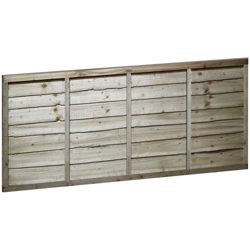 ELEP Brown Wood Pet Barrier