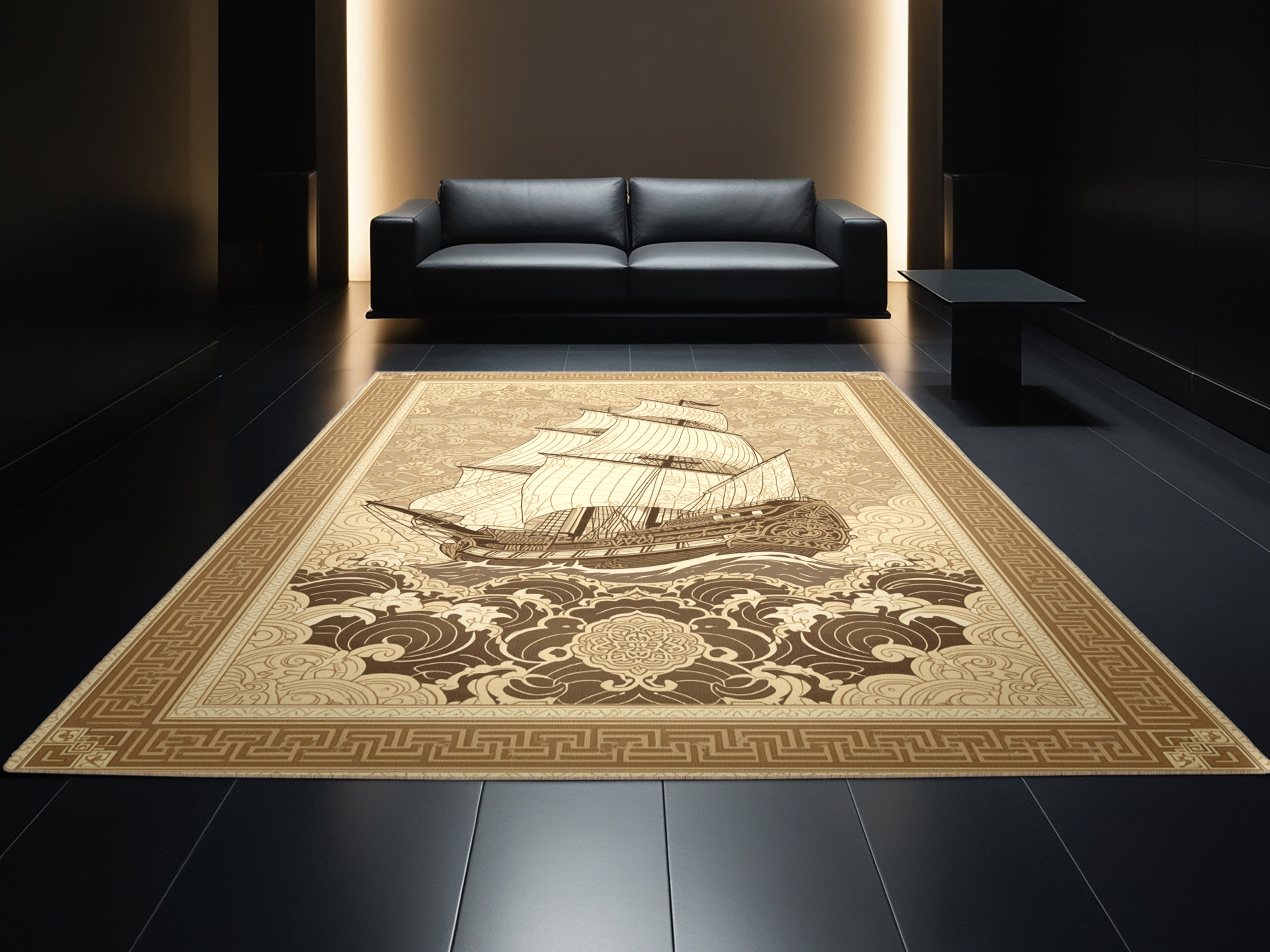 Wrought Studio Soft Plush Eddleman Historic Tall Ship Traditional ...
