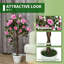 90cm Faux Rose Tree Plant in Pot-903063431