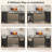 Computer Desk with Monitor Stand & Charging Station, Gaming Desk with LED Lights & Drawers-2116004836-2117043247