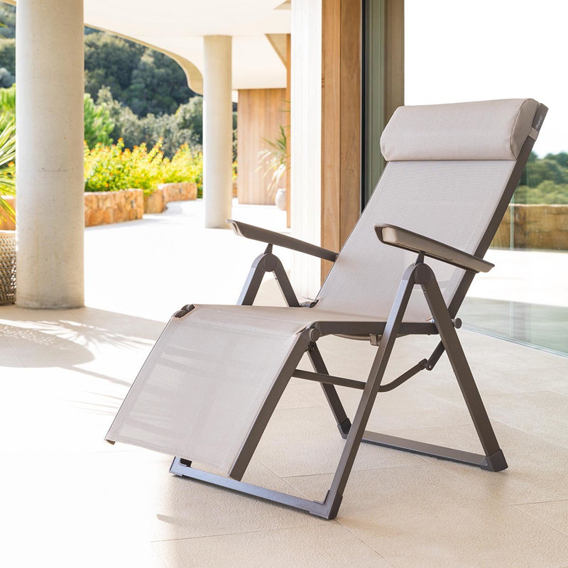 Ahraya Reclining Zero Gravity Chair, Hazelnut, Praline