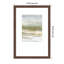 Reproduction d'art encadrée en bois «poids lourd Vista 2» par Lara Eckerman-642992548