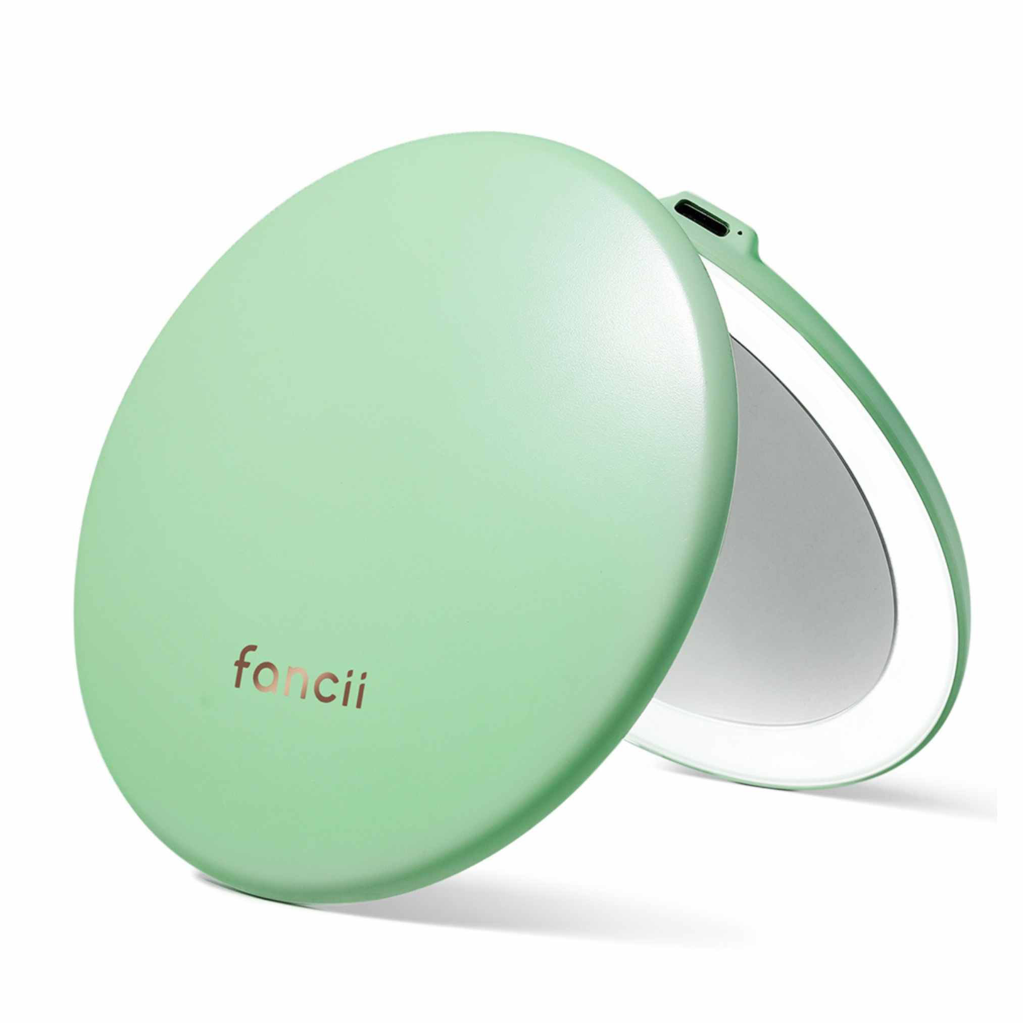Wrought Studio Taylor LED Lighted Compact Makeup Mirror, 5-inch Wide ...