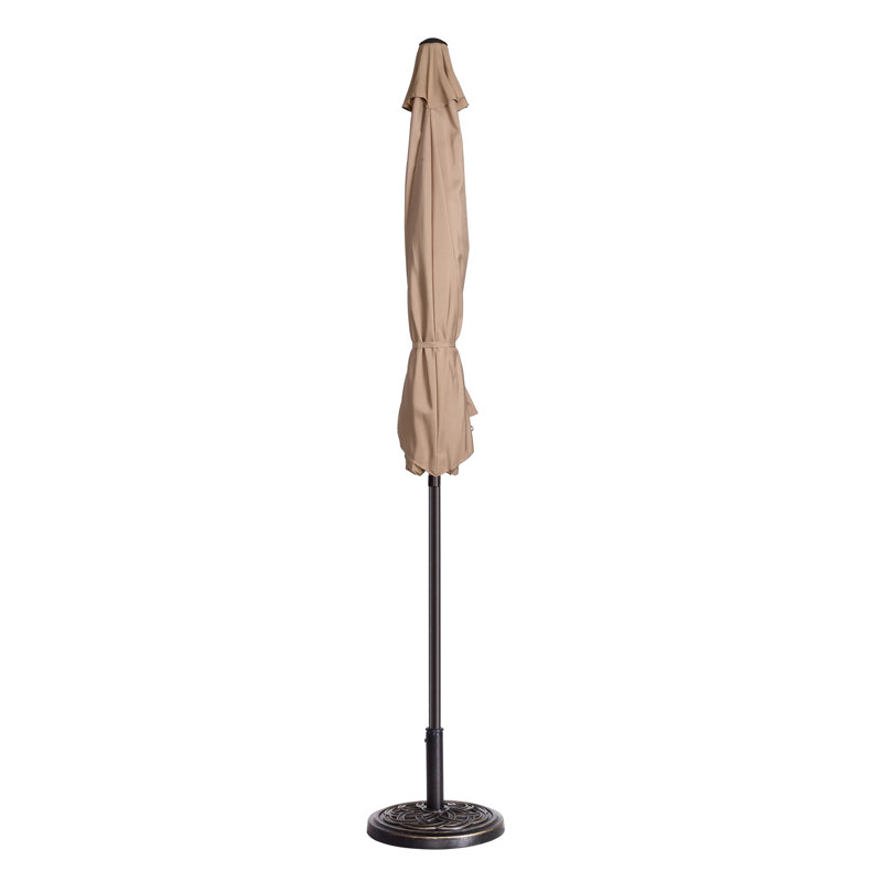 274.32cm Tilt Market Parasol, Beige