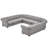 Huskins Upholstered U-Shaped Sectional Symmetrical-1210135071