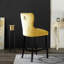 Eadie Upholstered Velvet Bar Stool with Solid Wood Frame-1737220764