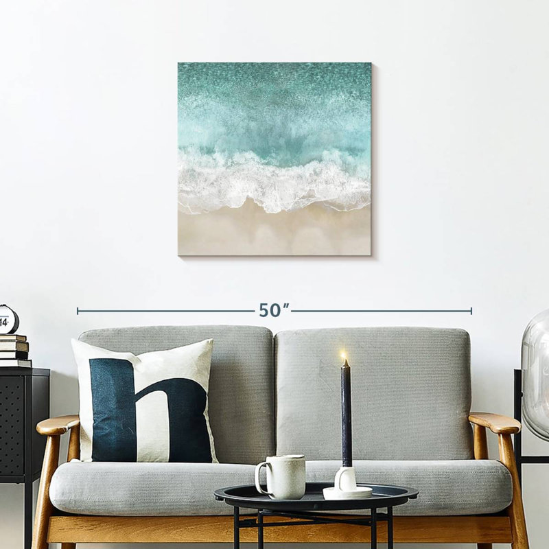 Gillard Ocean Waves I, H 24 po x l 24 po