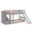 Lit superposé simple-sur-simple polyvalent avec tiroirs et glissade amusante-1701858210