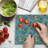 Ambesonne Space Cutting Board Large Size Astronauts with Rockets Multicolor