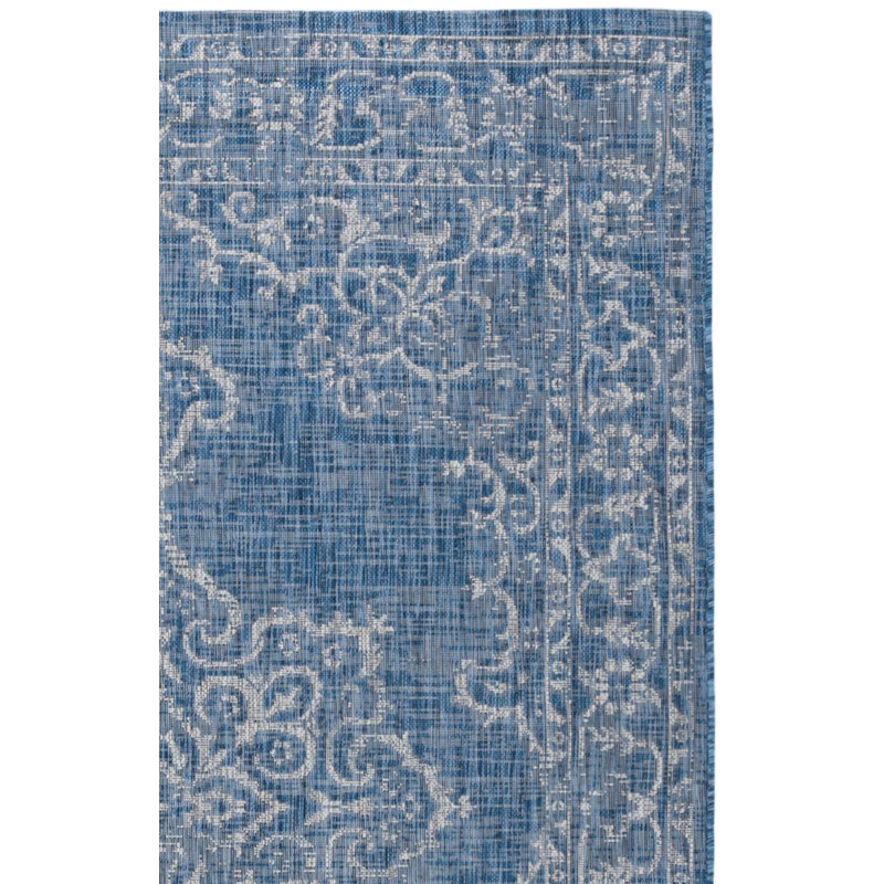 Courtyard Performance Oriental Indoor/Outdoor Area Rug, Rectangle 2'7" x 5'