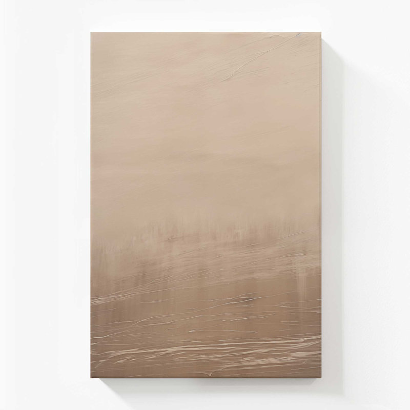 Silken Sandrifts v2, reproduction sur toile dans un cadre doré poli, Toile tendue, 60" H x 40" W x 1.25" D