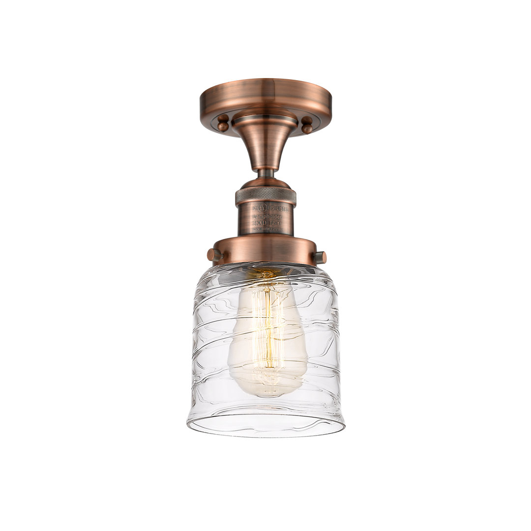 Archambault Glass Semi Flush Mount Williston Forge Shade 