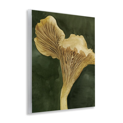 Plaque murale rustique champignon Chantarelle, design par Grace Popp