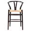 Tabouret de bar / de comptoir en bois massif Fairbanks-869017178-869017176-869017177