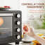 HOMCOM Toaster Oven