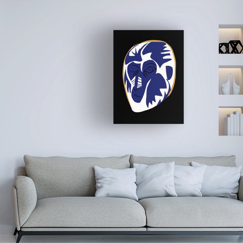 Art sur toile «Bachelor Dean bleu», H 24 po x l 32 po