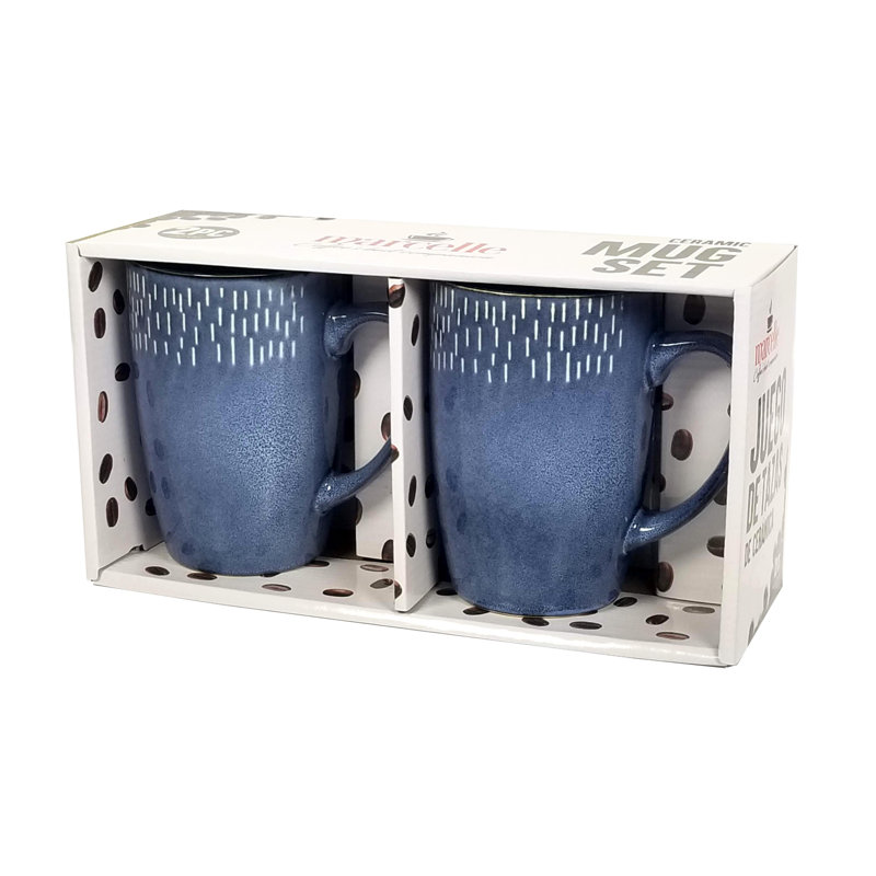 Ensemble de 2 tasses à café