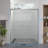 56-60"X74" Aluminum Frame Double Sliding Shower Door,Bypass Bathroom Sliding Door With Premium 1/4" (6Mm) Clear Tempered Glass, Chrome Hardware Sliding Glass Shower Enclosure,Chrome  Finished-121720163