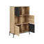 Aharon 135 cm H x 81 cm W Cube Bookcase