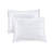 5 Piece Microfiber Ruffled Comforter Set White King-121790327