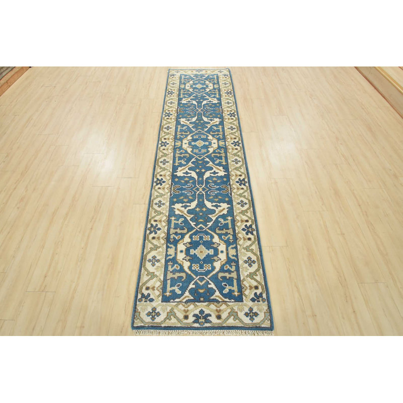 Dhamani Hand Knotted Wool Oriental Indoor Rug