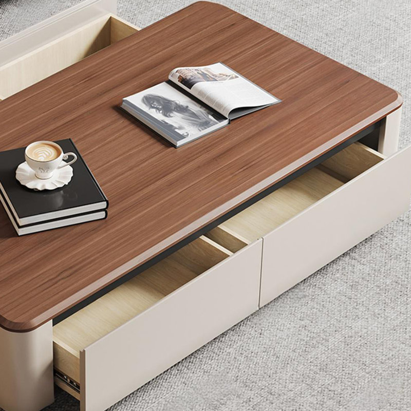 Modern Coffee Table with  Hidden Handles