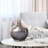 Advik Polished Silver Vase- Short-1434871744
