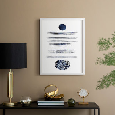 «Abstract Abstract», reproduction encadrée - prêt à accrocher -