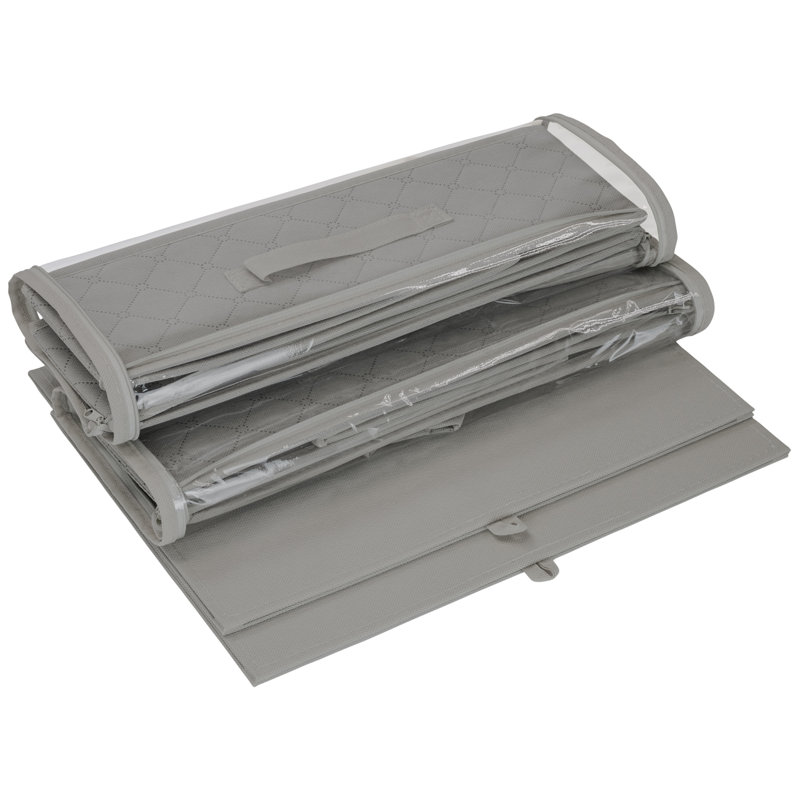 Storage Closet Fabric Cube or Bin, Grey