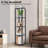 67" Column Floor Lamp With Remote&APP and Built-in LED Lights