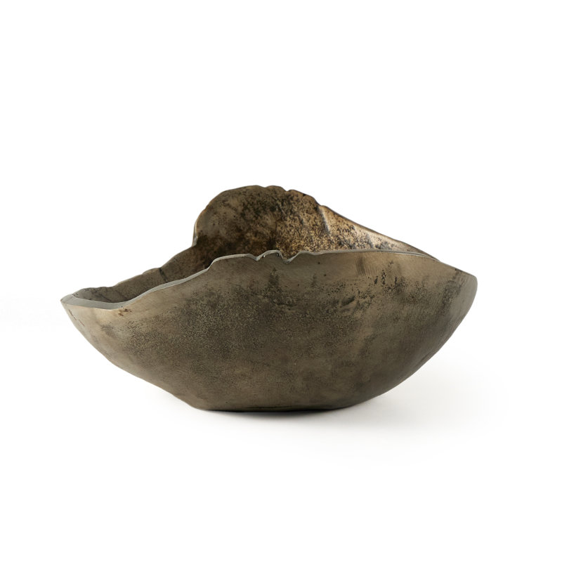 Jagen Aluminum Decorative Bowl