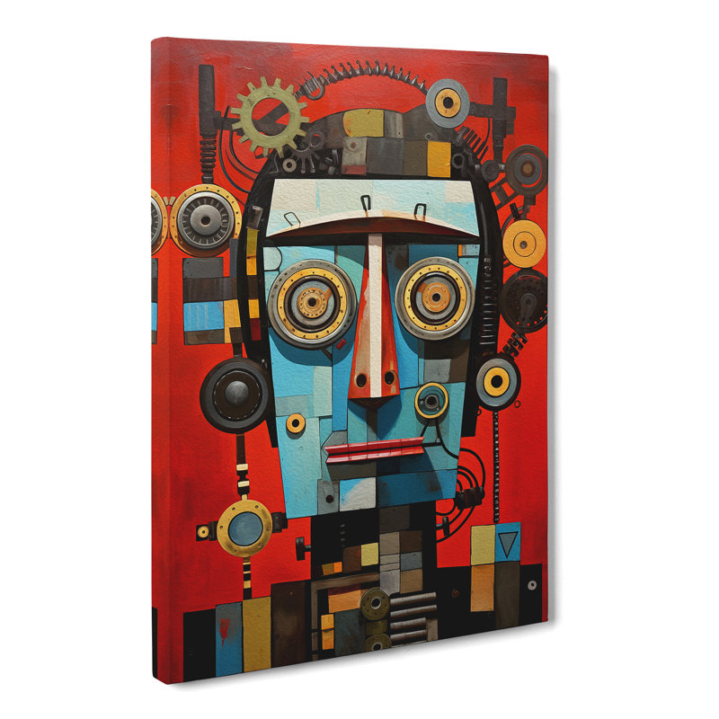 Robot Constructivism - Print, 50cm H x 35cm W x 3cm D