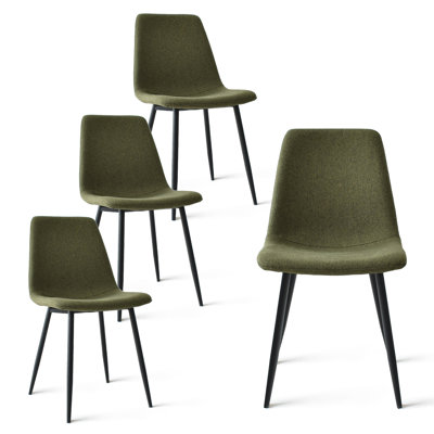 Upholstered Fabric Dining Side Chairs