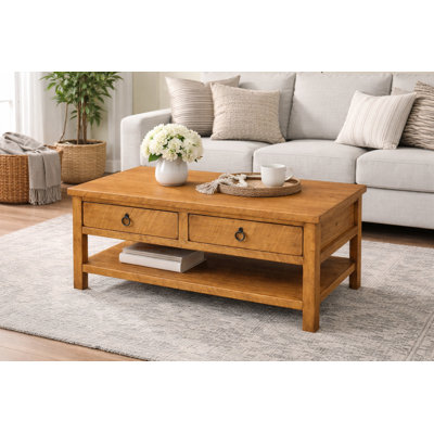 Bloomingdale Solid Wood Coffee Table