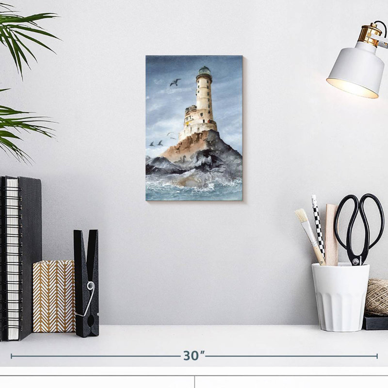 Aniva cape lighthouse Aletra, H 12 po x l 8 po