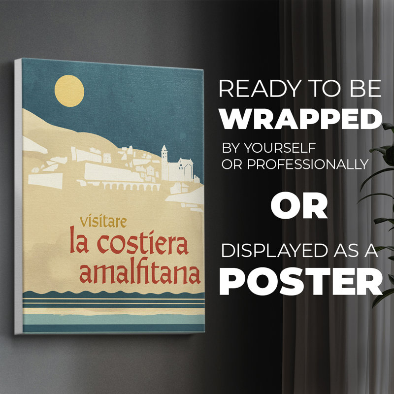 Summer Abroad IV - Impression sur toile seulement - NON-CADRE, H 36 po x l 24 po