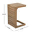 Table de bout en C brun-1313496961