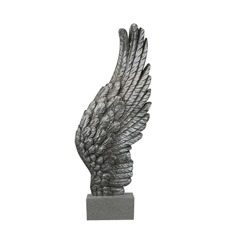 Neapolis Religious & Spiritual Decorative Accent, Right, Silver