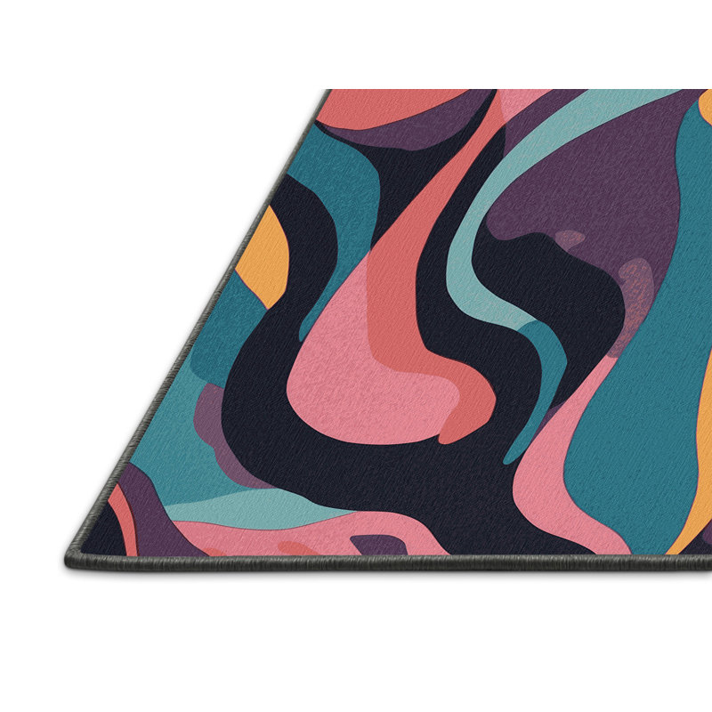 Electric Circuitry Rug, Rectangle 2' x 3'