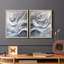 ABSTRACT Series CDLX III - Reproduction encadrée de qualité supérieure - prête à être accrochée - aucun clou requis - aucun clou requis-1375941483-1375941485