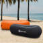 Chaise de camping inclinable et gonflable
