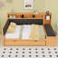 Lit de jour avec couchette, tablettes de rangement, banc et station de charge-1716469516